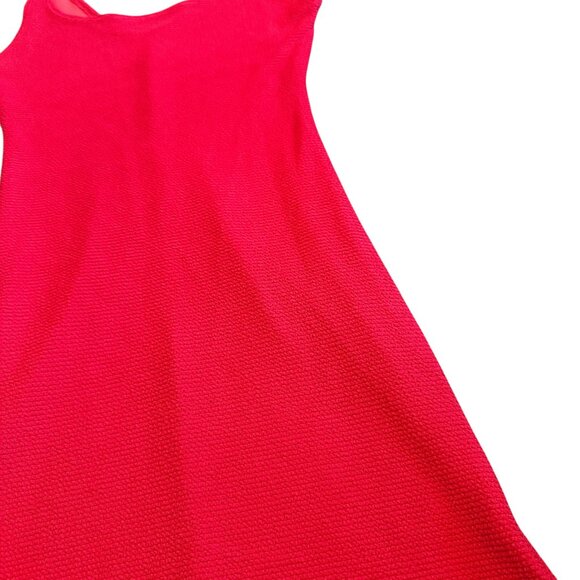 Booty by Brabrants Red Ribbed Stretch Mini Dress Athleisure Tennis Size XS - Picture 4 of 9